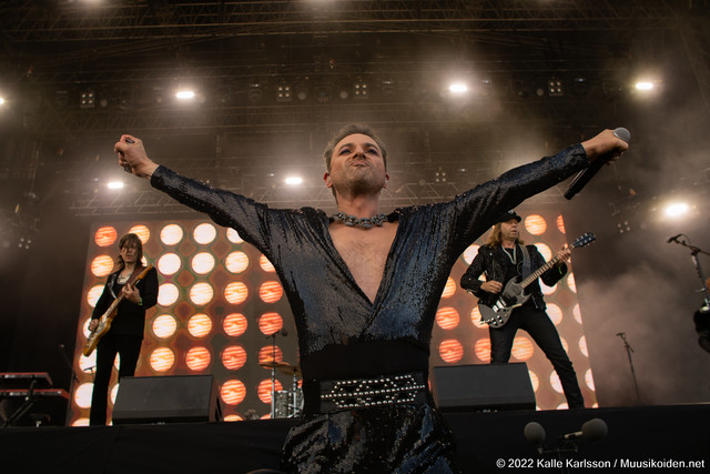 The Ark (SE) | The Ark (SE) Ruisrockissa 2022. Kuva Kalle Karlsson.